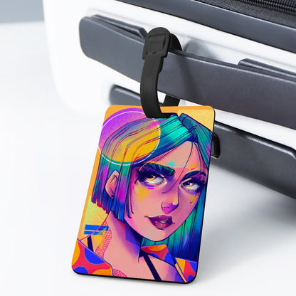 Etiqueta de Equipaje Personalizada TPU | Identificador Maleta Flexible