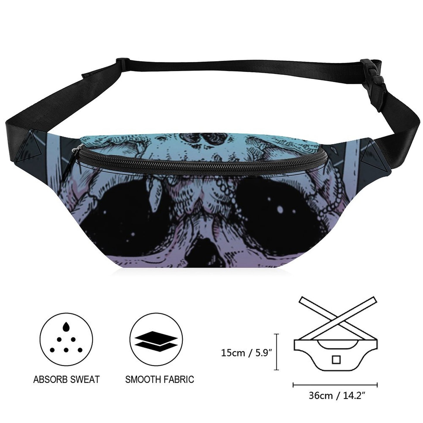 Cangurera Deportiva Personalizada | Riñonera Crossbody Transpirable México