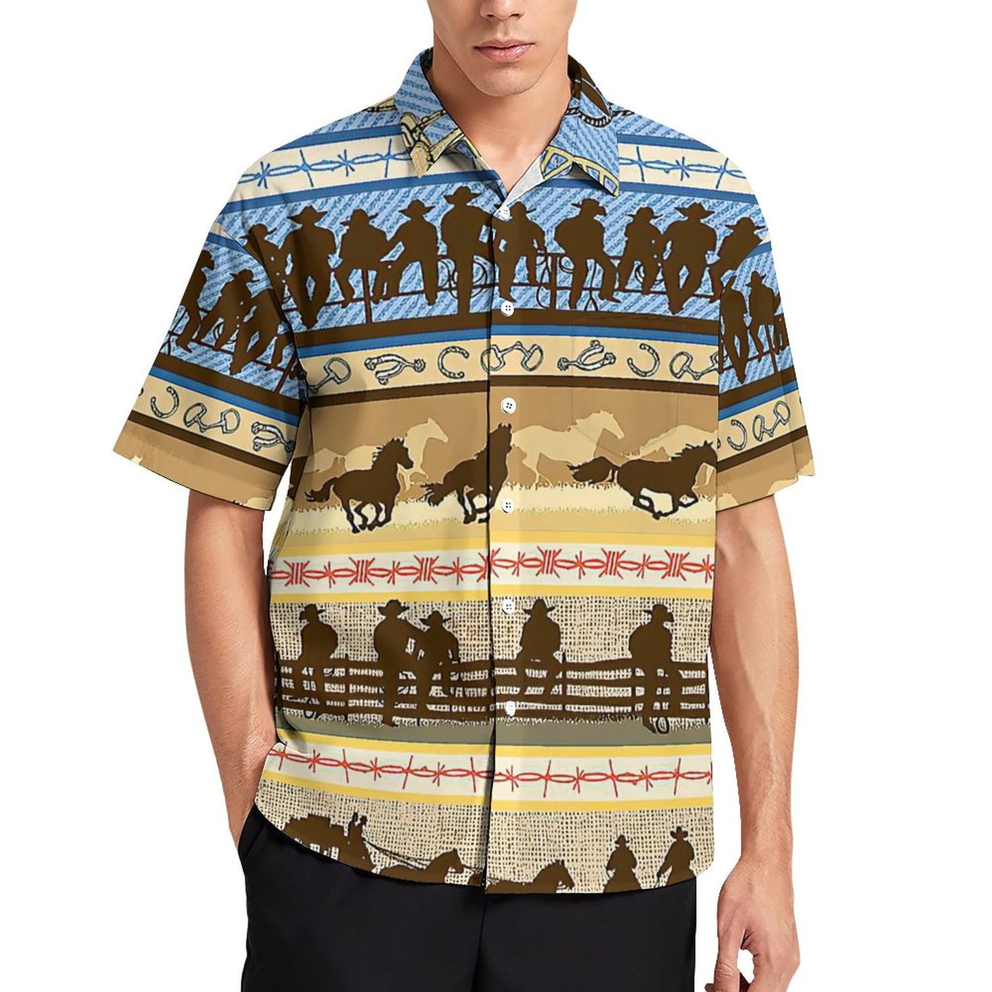 Camisa Hawaiana Personalizada | Tela Stretch 4-Vías & Bolsillo Real