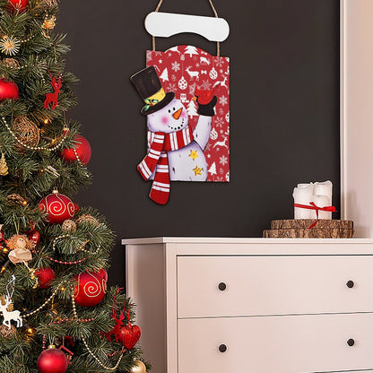 Transforma tu Espacio con un Cuadro de Madera Navideño Personalizado