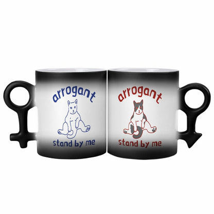 Set Tazas Mágicas Pareja Personalizadas | Foto Aparece con Calor
