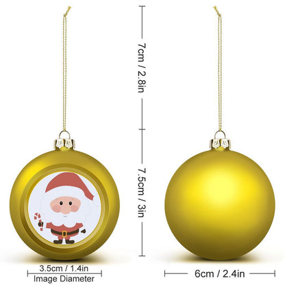 Esferas Navideñas Irrompibles | Personalizadas con tu Foto Favorita