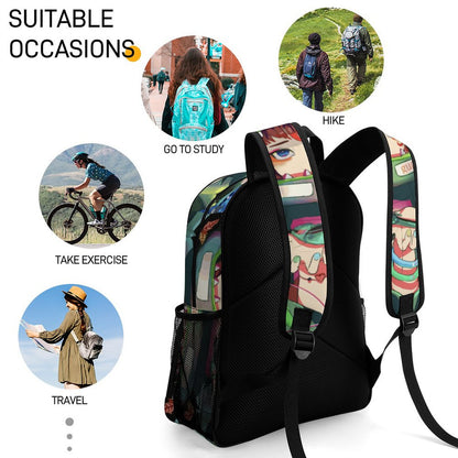Mochila Escolar Personalizada para Niños | Impermeable y con Foto