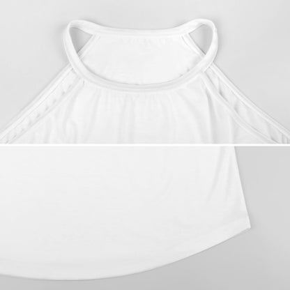 Playera Sin Mangas Personalizada Cuello Redondo | Tallas S-6XL