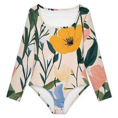 Body Cuello Cuadrado Manga Larga Personalizable para Mujer