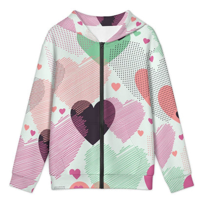 Sudadera Personalizada para Joven con Cierre | Crea tu Diseño