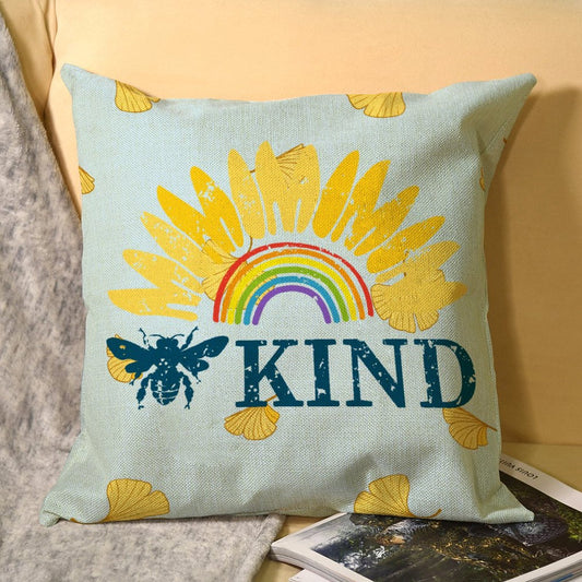 Funda de Cojín de Lino Personalizada 18x18 | Estilo Rústico