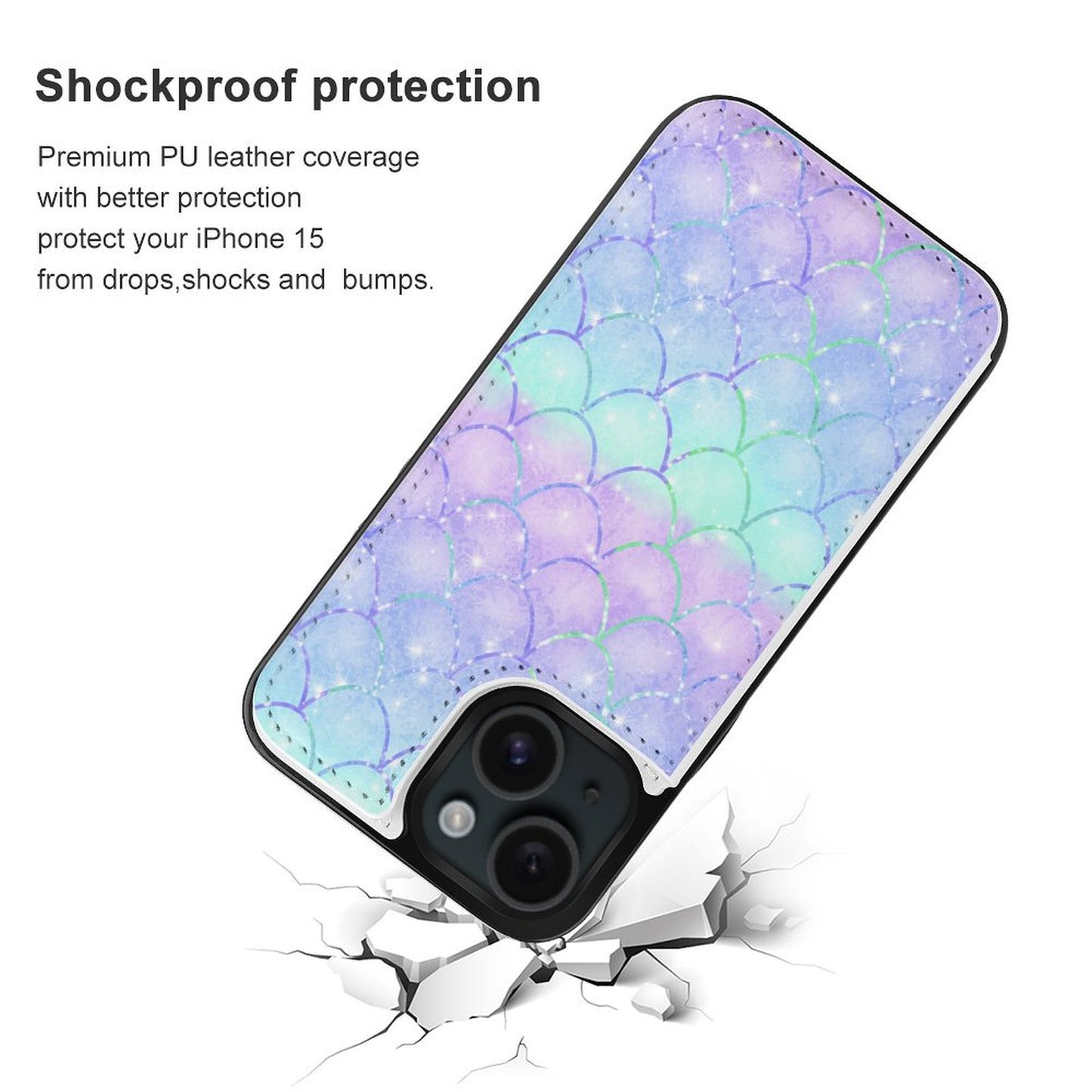 Funda Cartera iPhone 15 Personalizada | Protección Total + Tarjetero