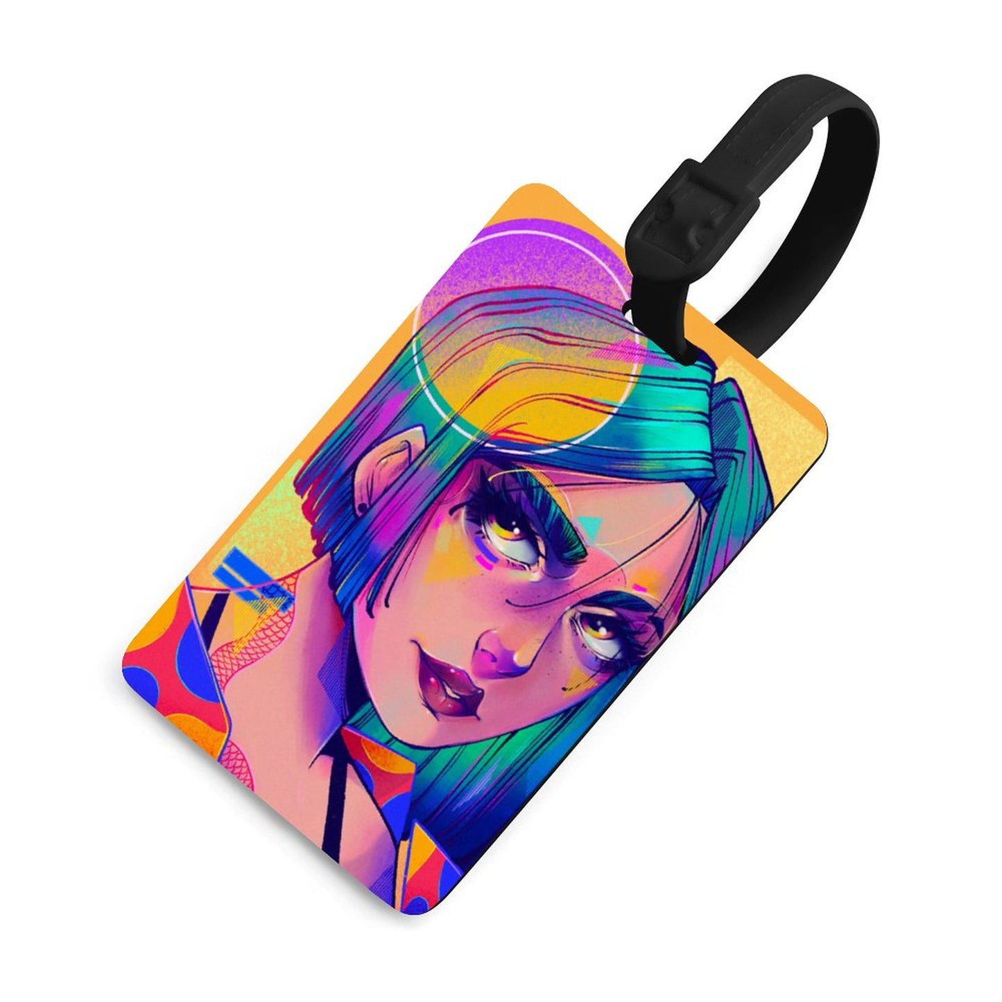 Etiqueta de Equipaje Personalizada TPU | Identificador Maleta Flexible