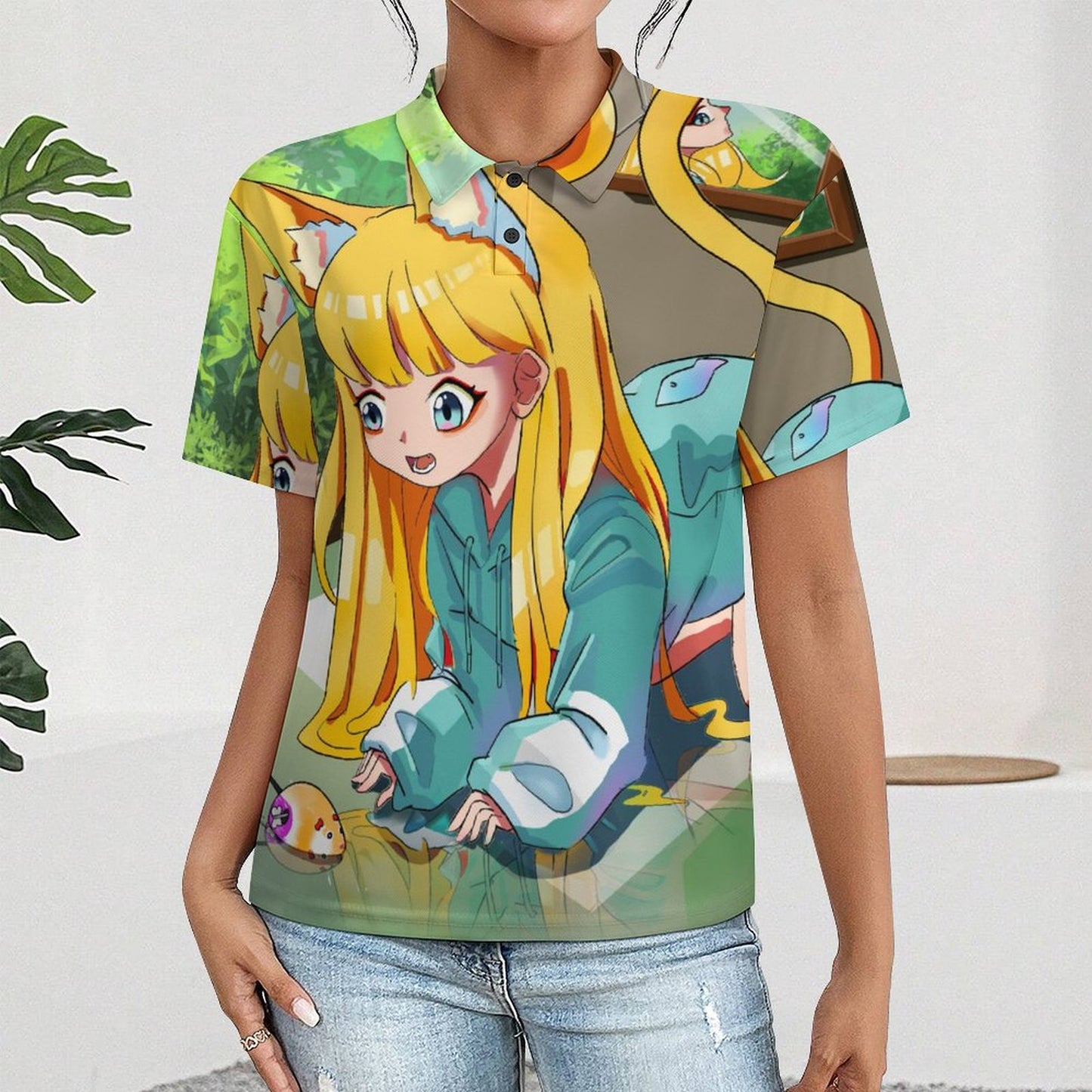 Polo Personalizable Mujer | Playera Piqué Dama con Tu Diseño