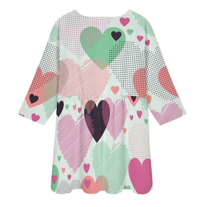 Vestido Casual Cuello V Personalizable | Ropa Mujer México