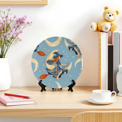 Lightweight Decorative Tray Witches, Flights, Moons, Broomsticks