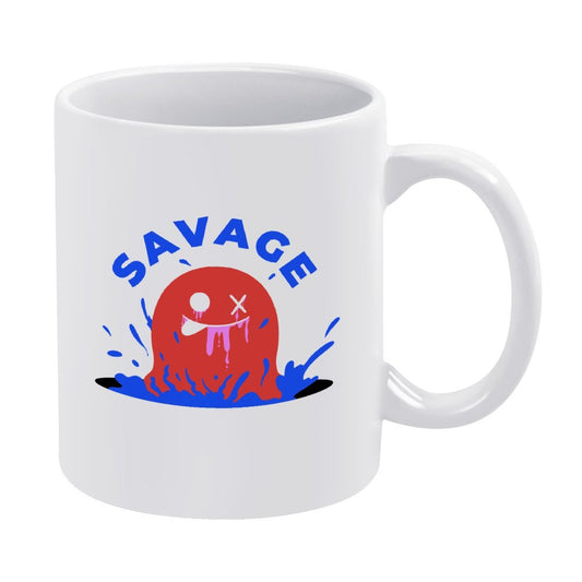 Taza de Cerámica Blanca Personalizada 11oz | Impresión HD