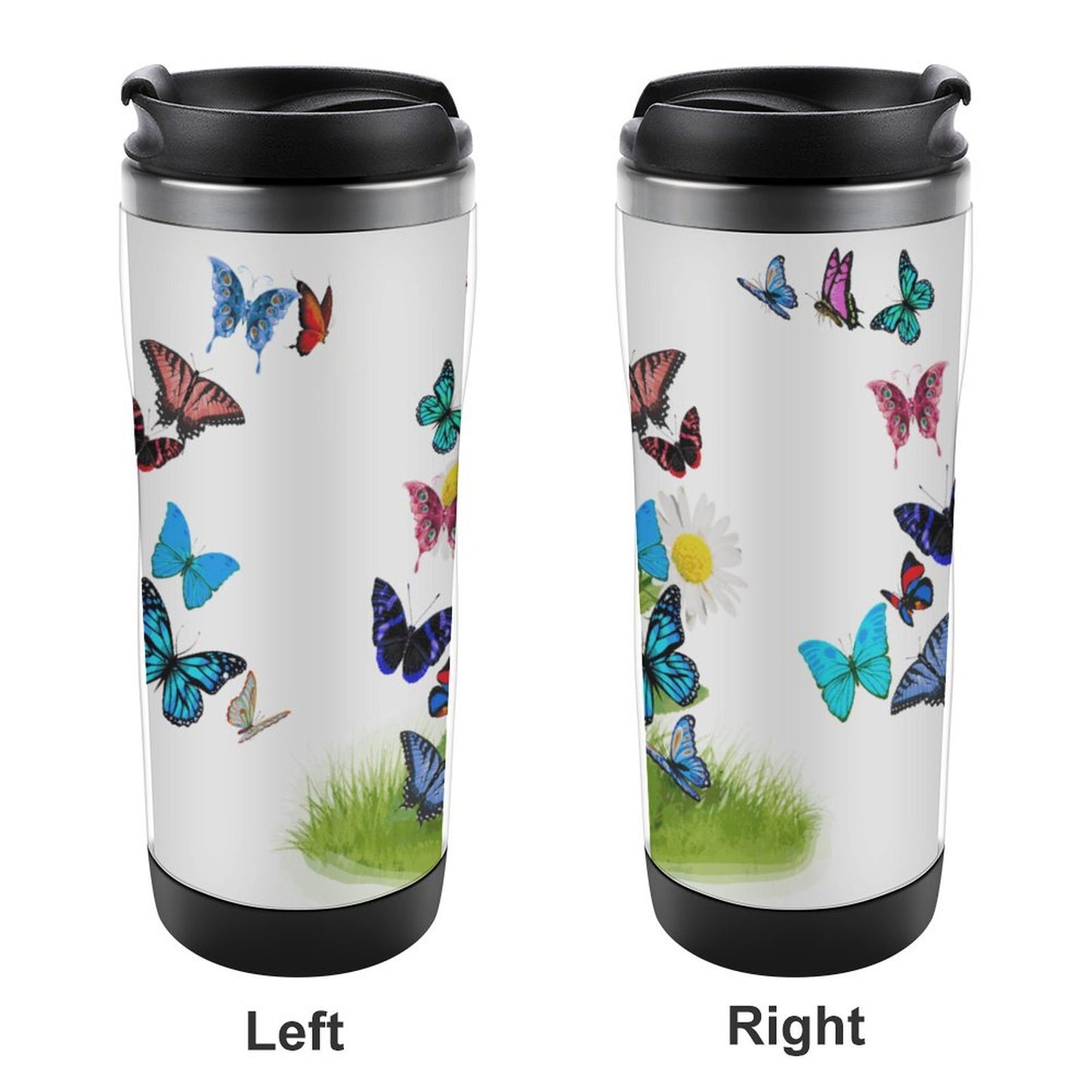 Termo Personalizado Doble Pared | Acero Inoxidable + Foto Insert | Vaso Viajero 380ml