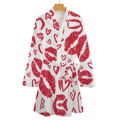 Bata Kimono Personalizada | Ropa de Descanso Satinada & Bata de Novia