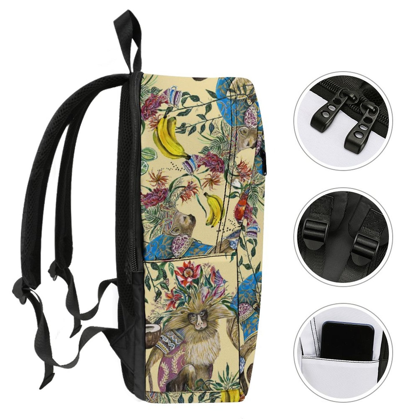 Mochila Escolar Personalizable 300D | Ergonómica y Resistente al Agua