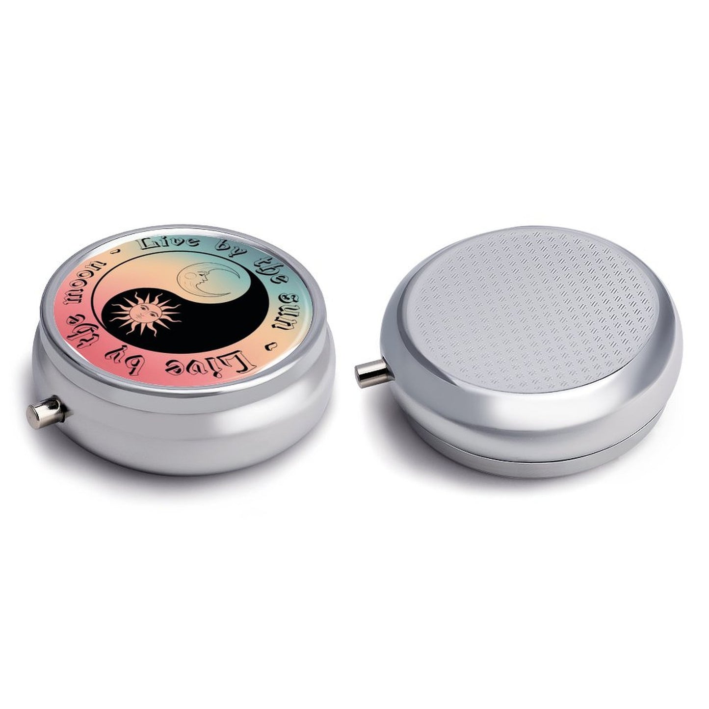 Pastillero Redondo Personalizado | Lleva tus Pastillas con Estilo