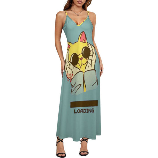 Vestido Largo de Tirantes Personalizado | Regalo para Novia/Esposa