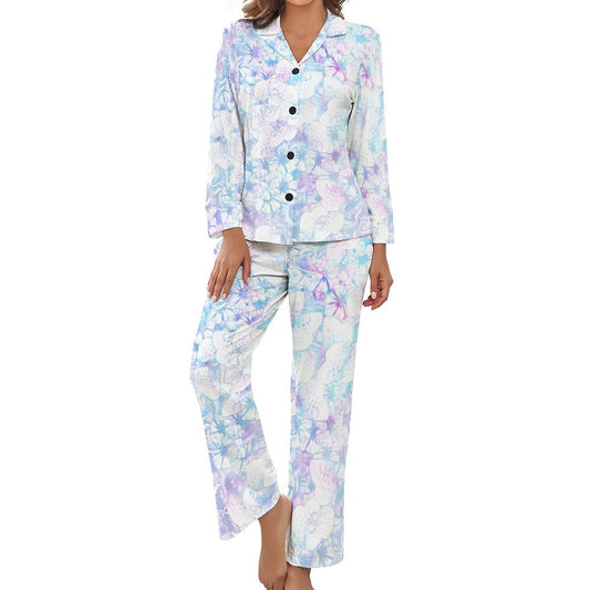 Pijama Personalizada para Mujer | Conjunto V-Neck con Foto