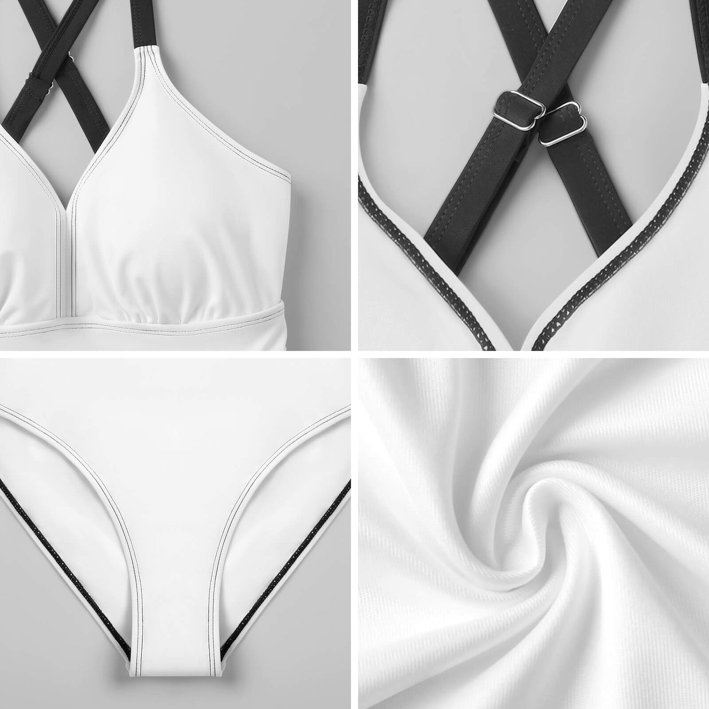 Traje de Baño Tipo Vestido con Pantaloncillo Integrado y Amarres Laterales, Personalizable